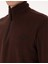 Erkek Kahverengi Regular Fit Yarım Fermuarlı Polar Sweatshirt 50314056-VR029 7