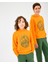 B Lw Fleece Sweatshirt Büyük Erkek Çocuk Turuncu Sweatshirt SK2520089-0341 5