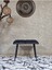 Siyah Sivriltmel Ayaklı 60 cm Puf Bench - Puf - Bench - Oturak - Mutfak Oturağı - Antre Oturağı Füme Renk 60 x 40 Boyut/ebat 2