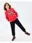 B Crewneck Sweatshirt Büyük Erkek Çocuk Kırmızı Sweatshirt SK2520017-3449 4