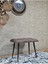 Siyah Sivriltmel Ayaklı 60 cm Puf Bench - Puf - Bench - Oturak - Mutfak Oturağı - Antre Oturağı Kahverengi Renk 60 x 40 Boyut/ebat 3