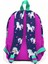 Unicorn Anaokul Çantası Çift Bölmeli 24 x 12 x 34 cm Çocuklar İçin Mor 3