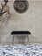 Krom Sivriltme Ayaklı 60 cm Puf Bench - Puf - Bench - Oturak - Mutfak Oturağı - Antre Oturağı Siyah Renk 60 x 40 Boyut/ebat 2