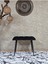 Siyah Sivriltmel Ayaklı 60 cm Puf Bench - Puf - Bench - Oturak - Mutfak Oturağı - Antre Oturağı Siyah Renk 60 x 40 Boyut/ebat 2