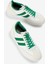 Unisex Beyaz Yeşil Termo Taban Çift Şeritli Bağcıklı Spor Ayakkabı 3