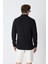 Erkek Uzun Kollu Polo Yaka Comfort Sweatshirt - Siyah 5