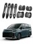 Toyota Voxy Noah R90 2022 Araba Kapı Kolu Kase Dekorasyon Kapağı Trim Abs Için 8 Adet Karbon Fiber (Yurt Dışından) 2