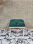 Beyaz Boyalı 45 cm x 45 cm Çaprazlı Puf Bench Oturak Yeşil Renk 45 x 45 Boyut/ebat 2
