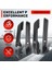 Kia Carnival Ka4 2020 2021 2022 Araç Karbon Fiber Kapı Kolu Kapağı Döşeme Çerçevesi Dekor Etiket Aksesuarları, Anahtar Deliği ile (Yurt Dışından) 5