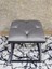 Siyah Boyalı 45 cm x 45 cm Çaprazlı Puf Bench Oturak Gri Renk 45 x 45 Boyut/ebat 4