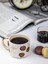 24K Altın Süslemeli Kahve Zamanı - Coffee Timetemalı El Yapımı Seramik Mug 5