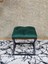 Siyah Boyalı 45 cm x 45 cm Çaprazlı Puf Bench Oturak Yeşil Renk 45 x 45 Boyut/ebat 2