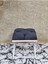 Beyaz Boyalı 45 cm x 45 cm Çaprazlı Puf Bench Oturak Füme Renk 45 x 45 Boyut/ebat 2