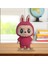 3D Baskı Fuşya Labubu 13 cm Dekoratif Figür - Oyuncak 1