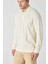 Erkek Uzun Kollu Polo Yaka Comfort Sweatshirt - Ekru 10