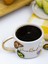 24K Altın Süslemeli Kahvaltı - Breakfast Temalı El Yapımı Seramik Mug 6