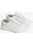 Old Skool Kadın Beyaz Spor Ayakkabı.- 2