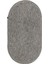 Boho 06 Gri Naturel Oval Jüt Halı Yolluk Jüt Taban Jüt Kilim Hasır Halı Otantik Oval Bohem Halı 4