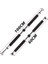 Uzun Süngerli Barfix Demiri Barfiks Çubuğu Koridor Barfiks Barı 80 - 130 cm Arası 4