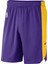 Los Angeles Lakers Nba Practice 18 Erkek Mor Basketbol Şortu AJ5077-504 3