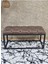 Siyah Boyalı Diktörtgen 100 cm x 40 cm Oturak Puf - Bench - Makyaj Oturağı - Oturak Kahverengi Renk 100 x 40 Boyut/ebat 4