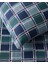 Dotty Gingham Kolay Ütülenir Çift Kişilik Nevresim Takımı 200X220 cm Koyu Mavi-Yeşil 4
