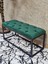 Siyah Boyalı Diktörtgen 100 cm x 40 cm Oturak Puf - Bench - Makyaj Oturağı - Oturak Yeşil Renk 100 x 40 Boyut/ebat 1
