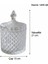 Kristal Desen Büyük Boy Kapaklı Cam Kavanoz - 1200 Ml. 2