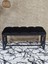 Siyah Boyalı Içi Kareli Diktörtgen 100 cm x 40 cm Oturak Puf - Bench - Makyaj Oturağı - Oturak Siyah Renk 100 x 40 Boyut/ebat 4