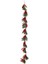 Yılbaşı Süsü Berryli Kozalaklı Garland Kırmızı 175 cm 1