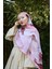 Comfy Aura Desen Şal - Pembe 6