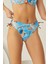 Renkli Mixed Yandan Ip Büzgülü Tek Alt Bikini 1