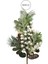 Yılbaşı Süsü Kozalaklı Berry Dalı Beyaz 35 cm 2