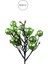 Yılbaşı Süsü Simli Pullu Mini Berry Yeşil 20 cm 2