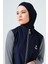 Marin Uzun Kollu Lacivert Kadın Tam Kapalı Tesettür Mayo 23438-25 4