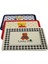 Dikdörtgen Su Emici - Sihirli Banyo Paspası Renkli Desenli - Resimli Elastik 57 x 37.5cm (3791) 1