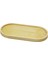 Oval Açık Renk=sade Ahşap Yağdanlık Altlık 25X12.5 cm 1