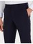 Erkek Slim Fit Kumaş Pantolon-Lacivert 3