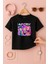 Kpop Demon Hunters Hunterix Baskılı Kız Çocuk Tişört 4-13 Yaş - Huntr/x Tshirt 1
