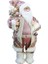 Işlemeli Ceketli Noel Baba Pembe 30 cm 1