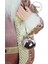Işlemeli Ceketli Noel Baba Pembe 30 cm 3
