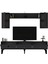 Norra 180 cm Tv Ünitesi Antrasit-Gümüş 4