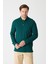 Erkek Uzun Kollu Polo Yaka Comfort Sweatshirt - Nefti 2
