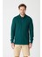 Erkek Uzun Kollu Polo Yaka Comfort Sweatshirt - Nefti 7