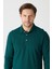 Erkek Uzun Kollu Polo Yaka Comfort Sweatshirt - Nefti 10