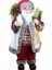 Oduncu Gömlekli Hareketli Noel Baba Kırmızı Beyaz 60 cm 1