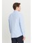 AC&Co / Altınyıldız Classics Erkek Açık Mavi Ütülemesi Kolay Slim Fit Dar Kesim Klasik Yaka Pamuklu Gömlek 6