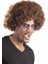 Kahve Renk Kıvırcık Afro Bonus Peruk (3791) 2