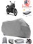 Bajaj Pulsar N 250 Branda Gri Motosiket Brandası Motor Örtüsü Çadır Su Geçirmez Motosiklet Kılıfı Motor Brandası,lastikli,taşıma Torbalı 1