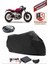 Bmw R 65 Branda Siyah Arka Çanta Uyumlu(Topcase) Motosiket Brandası Motor Örtüsü Çadır Su Geçirmez Motosiklet Kılıfı Motor Brandası,lastikli,taşıma Torbalı 1